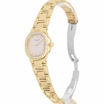 Patek Philippe Nautilus 18K Yellow Gold and Diamonds 28mm Quartz Watch Replica