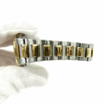 Patek Philippe Nautilus 25mm Stainless Steel & Yellow Gold Watch Champagne Index Dial Replica