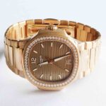 Patek Philippe Nautilus 35.2mm Rose Gold Watch MINT Replica