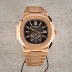 Patek Philippe Nautilus Chronograph Date Rose Gold Replica