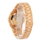 Patek Philippe Nautilus Flyback Chronograph 18k Rose Gold Replica