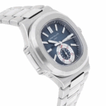 Patek Philippe Nautilus Gradient Blue Dial Steel Bracelet Box/Papers Replica