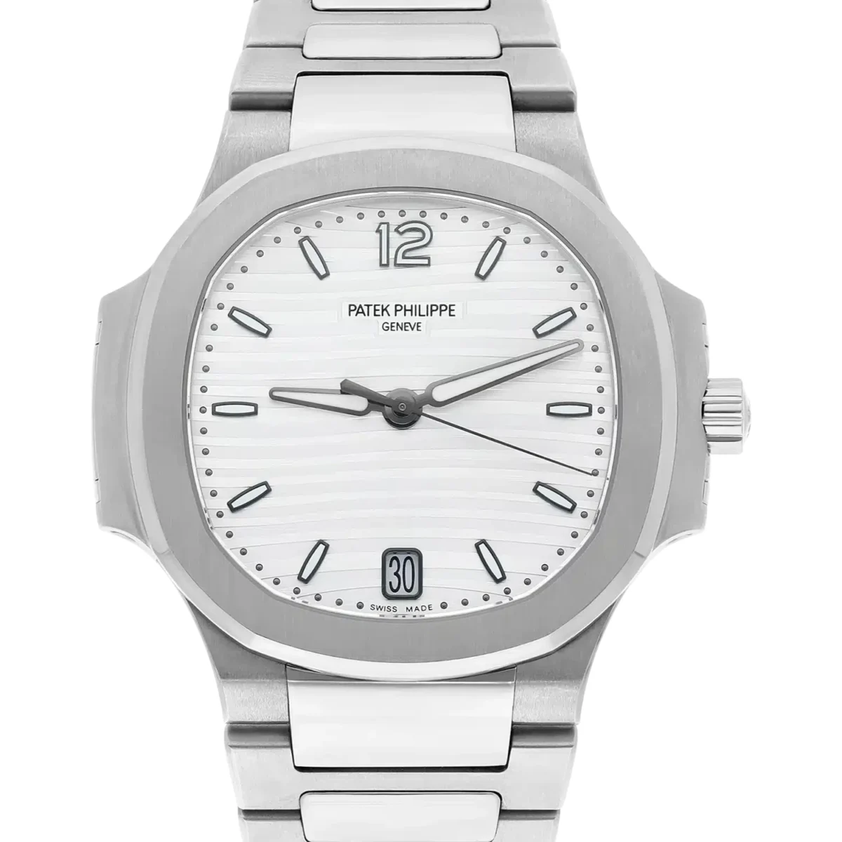 Patek Philippe Nautilus Ladies Stainless Steel Watch Complete Replica