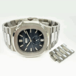 Patek Philippe Nautilus Stainless Steel Men’s Watch Blue Dial Replica