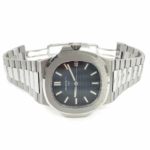 Patek Philippe Nautilus Stainless Steel Watch Blue Dial Replica