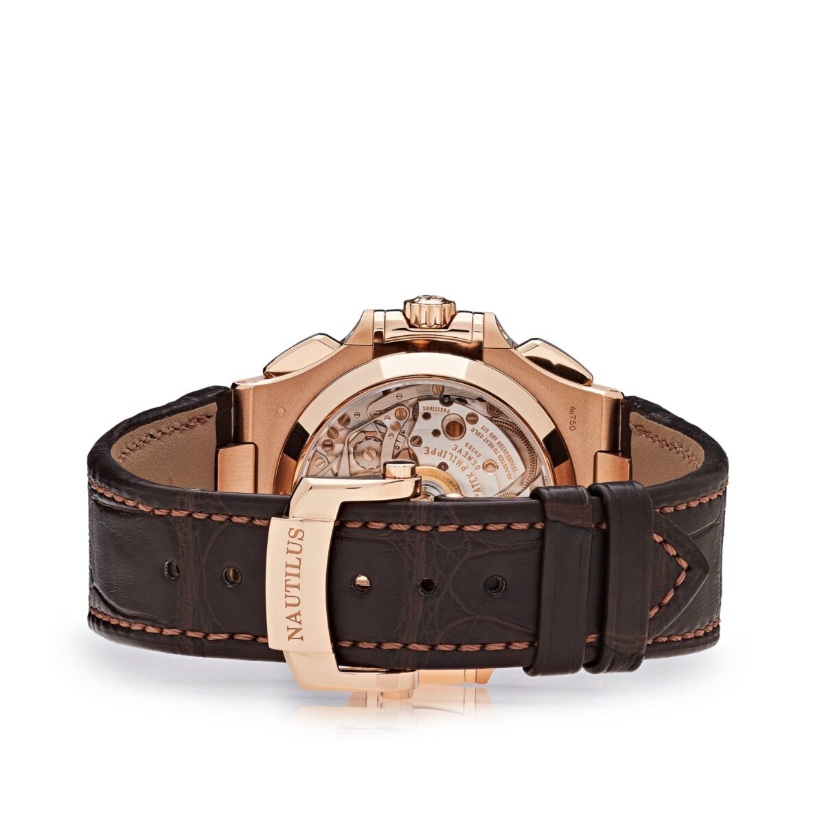 Patek Philippe Nautilus Tiffany & Co Chronograph Date Rose Gold Replica