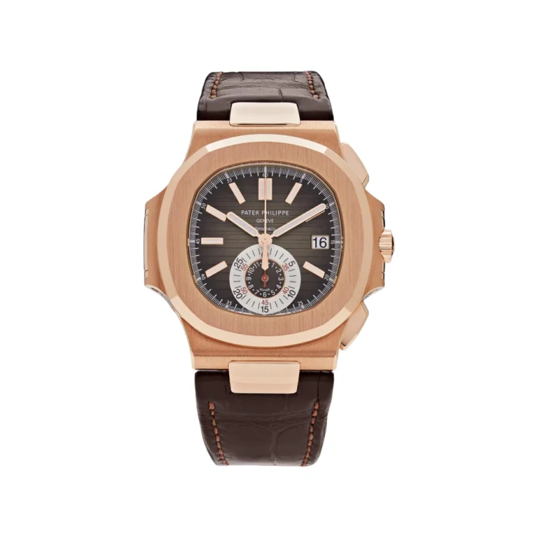Patek Philippe Nautilus Tiffany & Co Chronograph Date Rose Gold Replica
