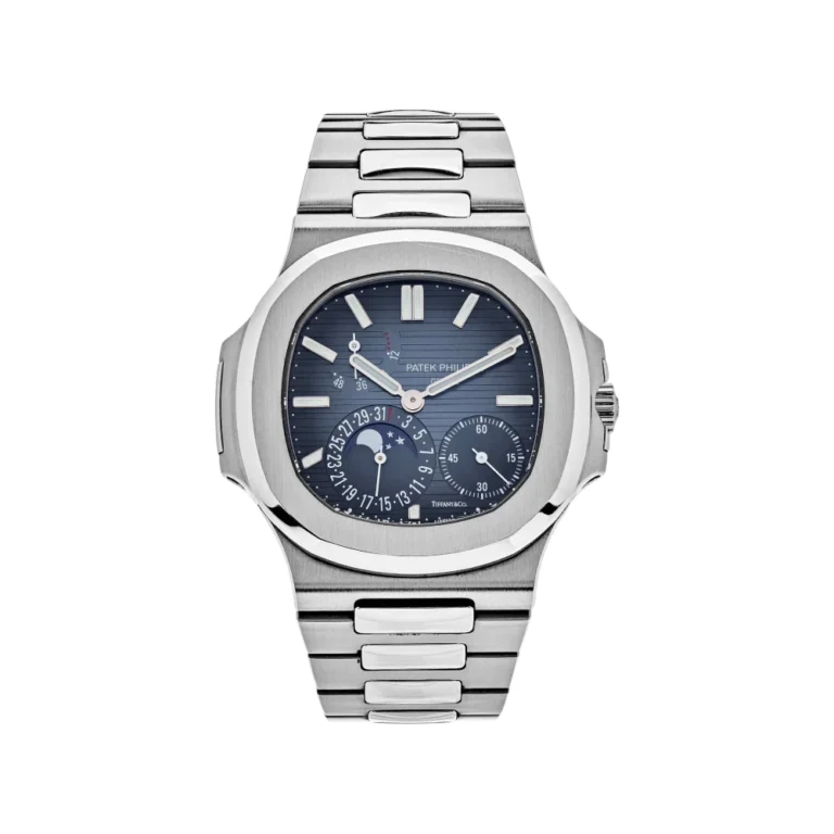 Patek Philippe Nautilus Tiffany & Co Moon Phases Stainless Steel Replica
