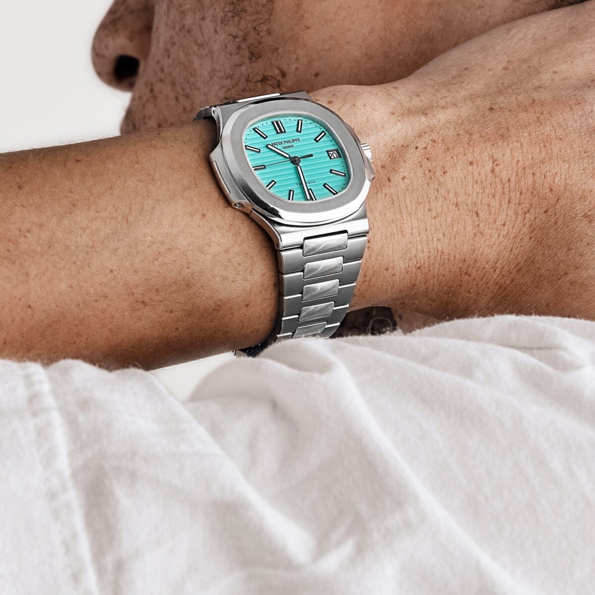 Patek Philippe Nautilus Tiffany & Co. Blue Dial Replica