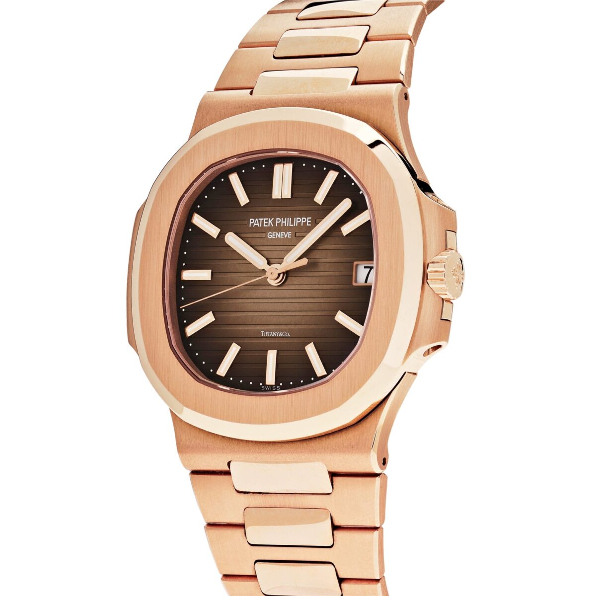 Patek Philippe Nautilus Tiffany & Co. Brown Dial Replica