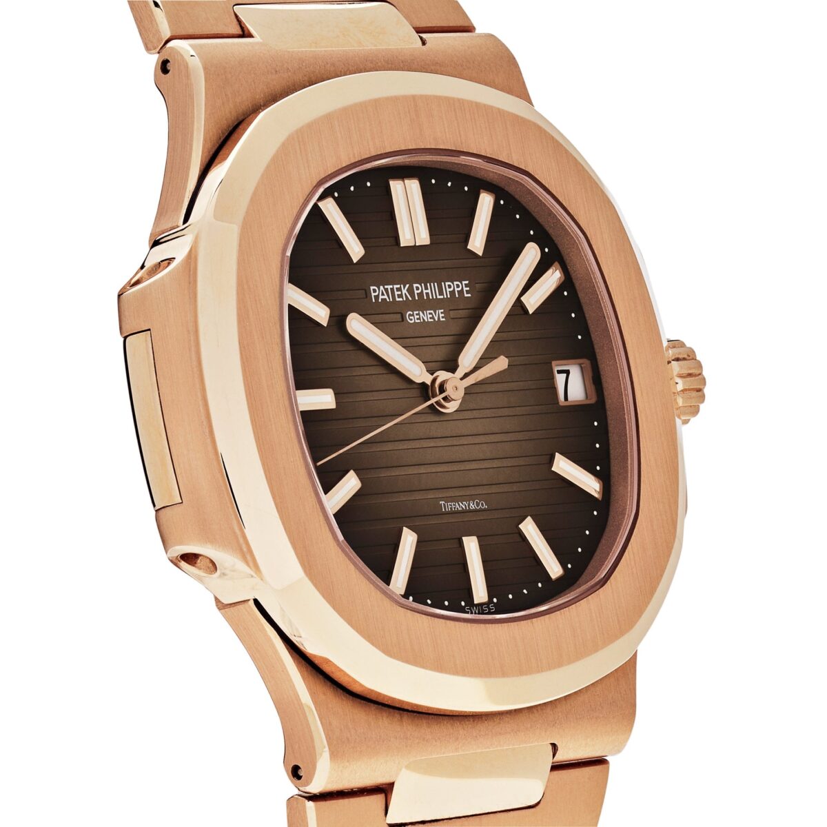 Patek Philippe Nautilus Tiffany & Co. Brown Dial Replica