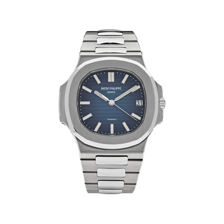 Patek Philippe Nautilus Tiffany & Co. Stainless Steel Blue Dial Replica