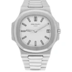 Patek Philippe Nautilus Watch 40MM White Index Hour Markers Dial Stainless Steel Replica