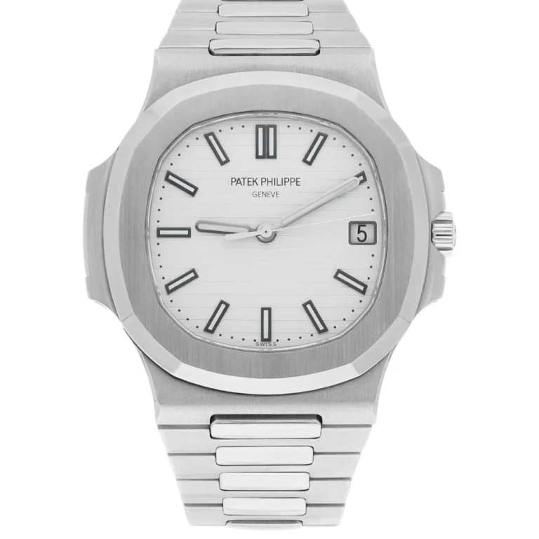 Patek Philippe Nautilus Watch 40MM White Index Hour Markers Dial Stainless Steel Replica
