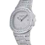 Patek Philippe Nautilus White Gold Diamond Set Replica