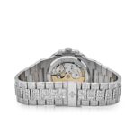 Patek Philippe Nautilus White Gold Diamond Set Replica