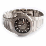 Patek Philippe Nautilus White Gold Grey Dial Watch Replica