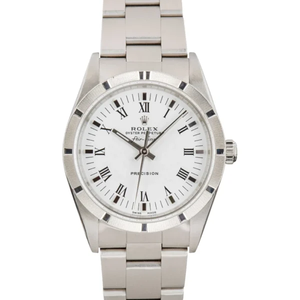Rolex Air-King 14010 White Roman Dial Replica