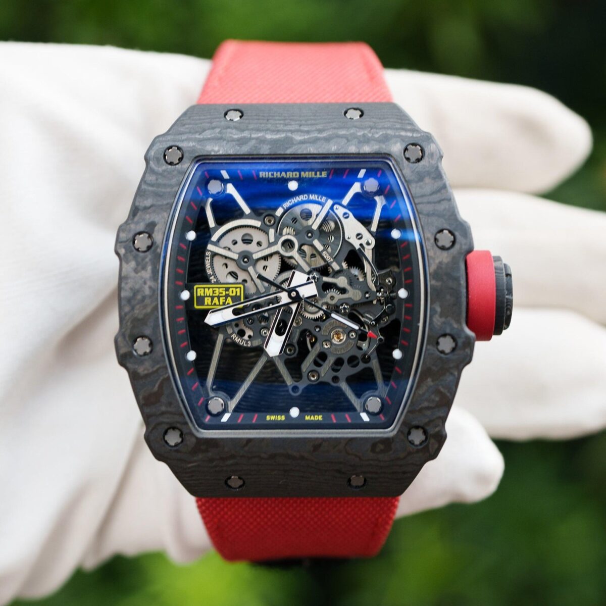 Richard Mille RM 035 35-01 Rafa Nadal Carbon / Quartz TPT Replica