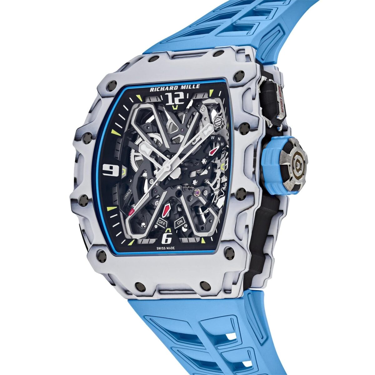 Richard Mille RM 035 35-03 Rafael Nadal White Quartz TPT Replica
