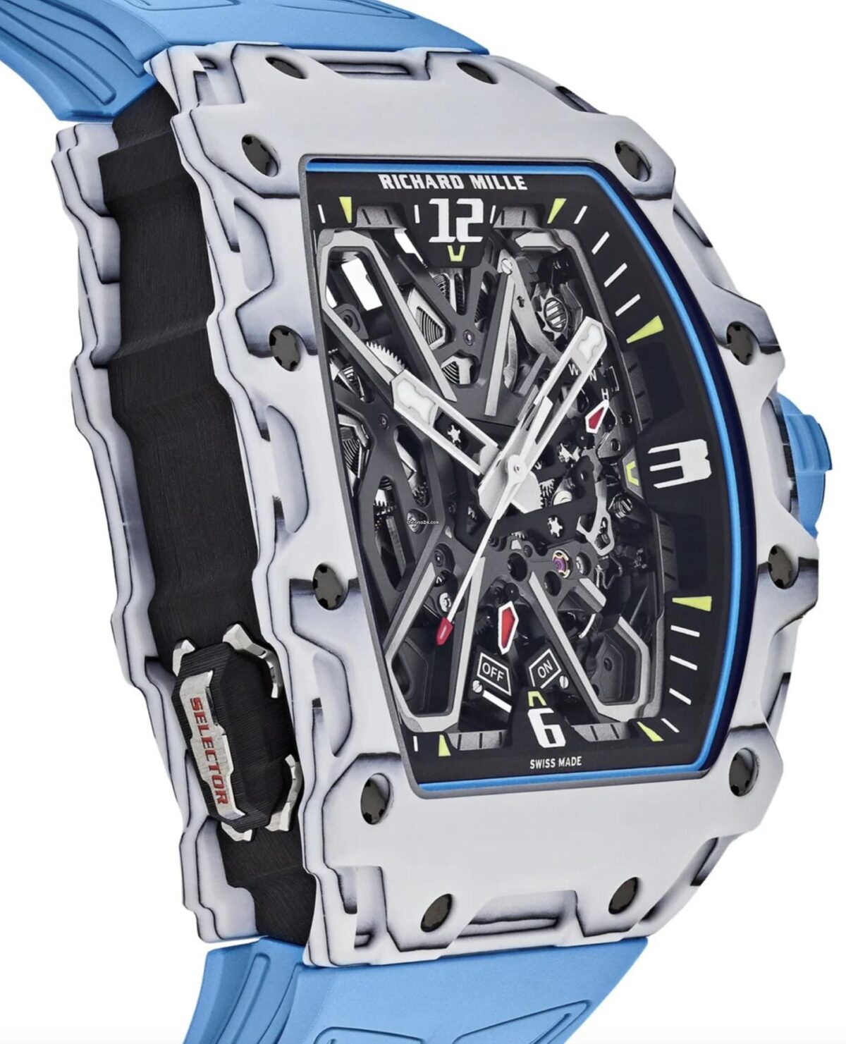 Richard Mille RM 035 35-03 White Carbon Full Set Replica