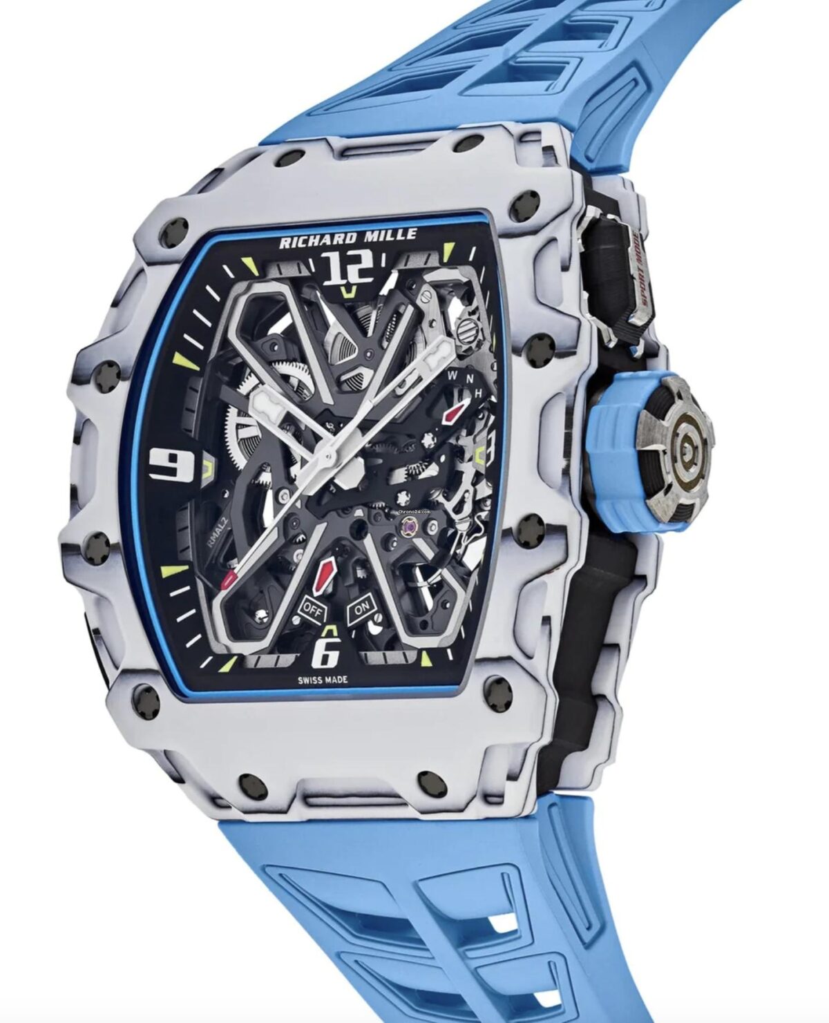 Richard Mille RM 035 35-03 White Carbon Full Set Replica
