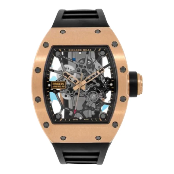 Richard Mille RM 035 AMERICAS TORO Rose Gold Replica