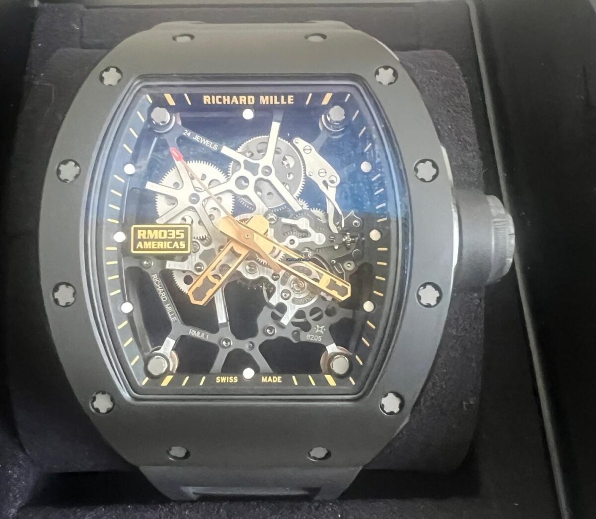 Richard Mille RM 035 Black Toro Replica