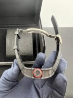 Richard Mille RM 035 Rafael Nadal Black NTPT Carbon TPT Red Crown Replica