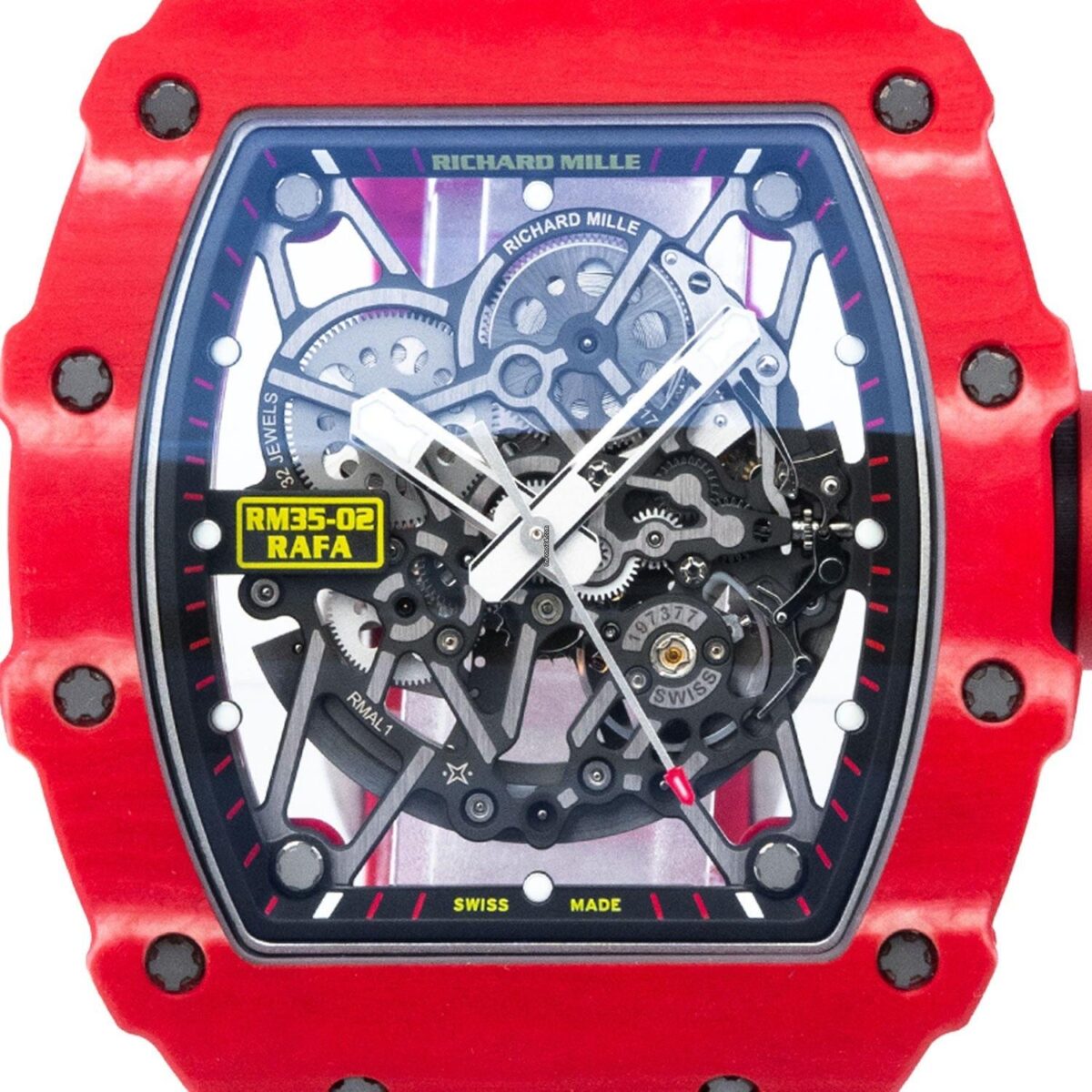 Richard Mille RM 035 Rafael Nadal Red TPT 2017 - RM35-02 Replica