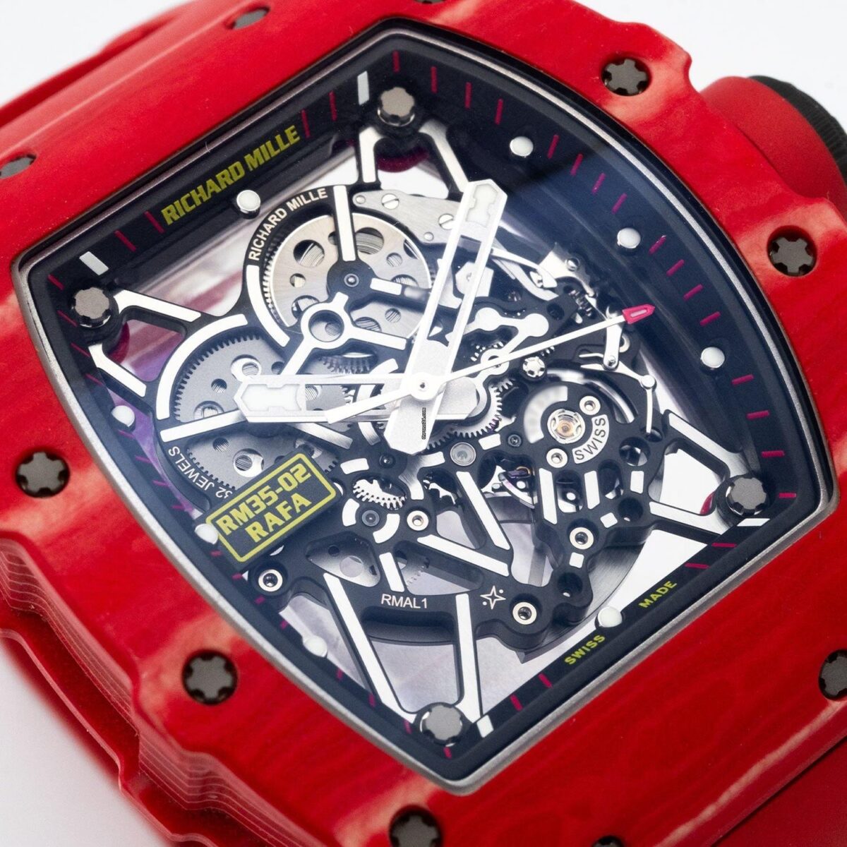 Richard Mille RM 035 Rafael Nadal Red TPT 2017 - RM35-02 Replica