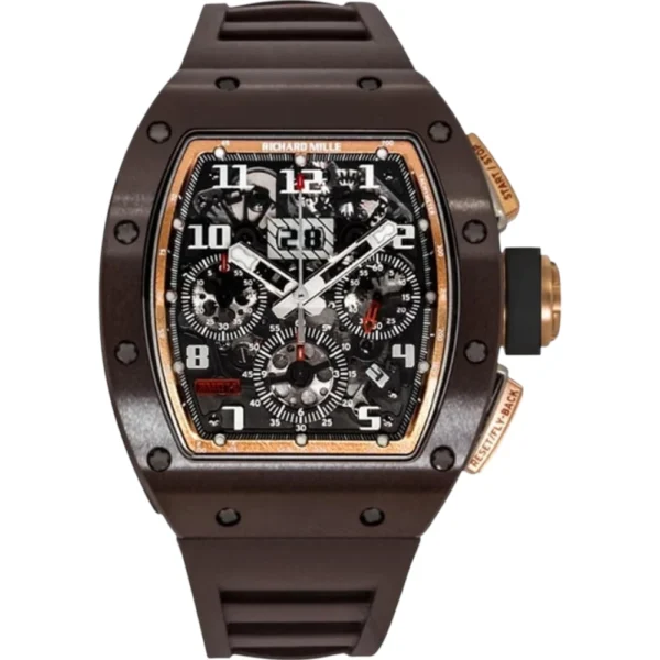 Richard Mille RM 055 Brown Ceramic TZP Asia Edition Replica