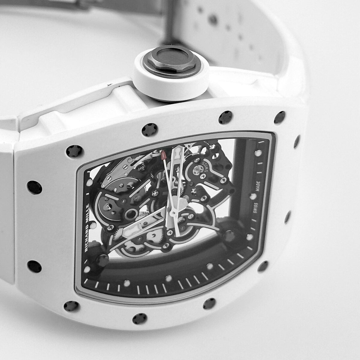 Richard Mille RM 055 Bubba Watson White Ceramic Replica