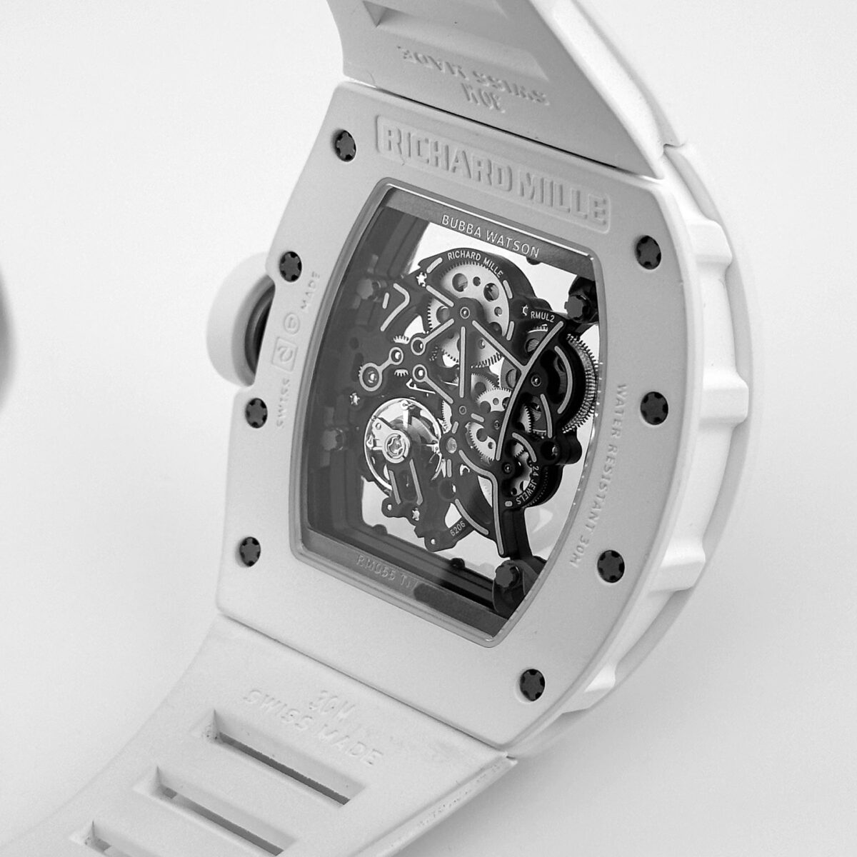 Richard Mille RM 055 Bubba Watson White Ceramic Replica