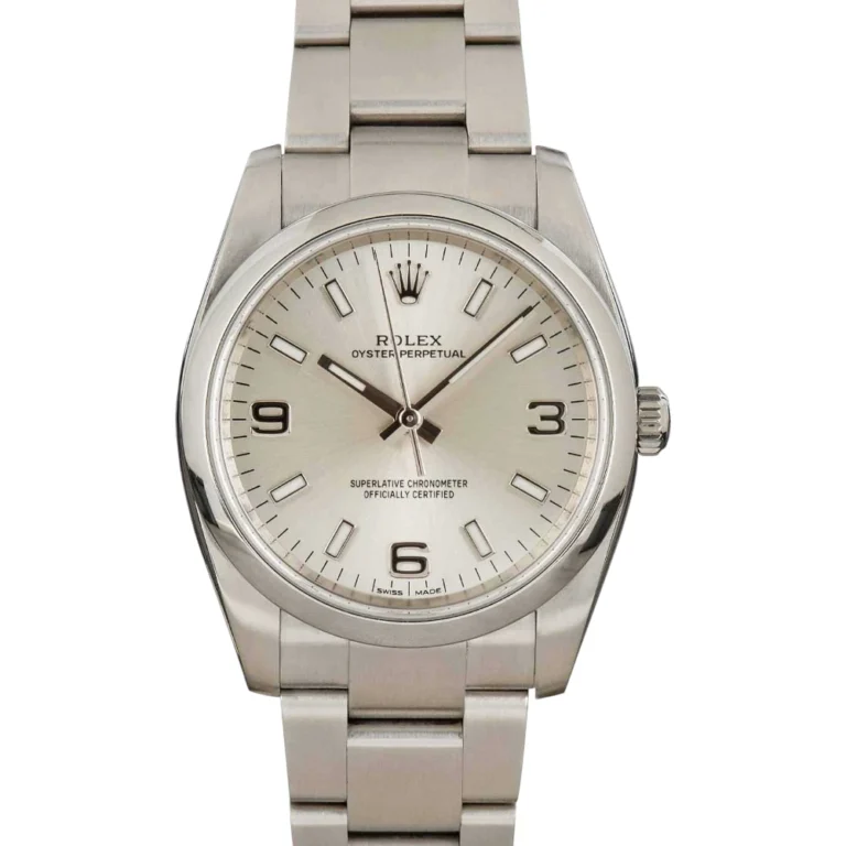 Rolex Air-King 114200 Silver Dial Replica