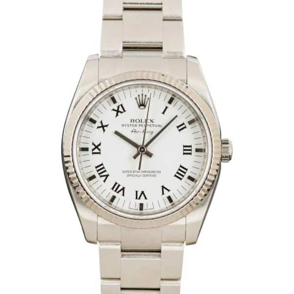 Rolex Air-King 114234 White Dial Replica