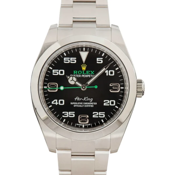 Rolex Air-King 116900 Black Arabic Dial Replica