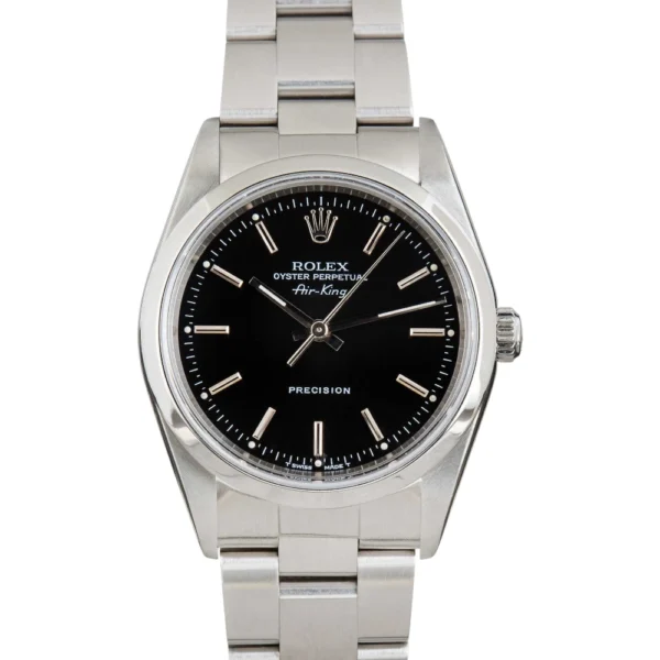 Rolex Air-King 14000 Black Dial Replica