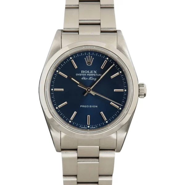 Rolex Air-King 14000 Blue Dial Replica