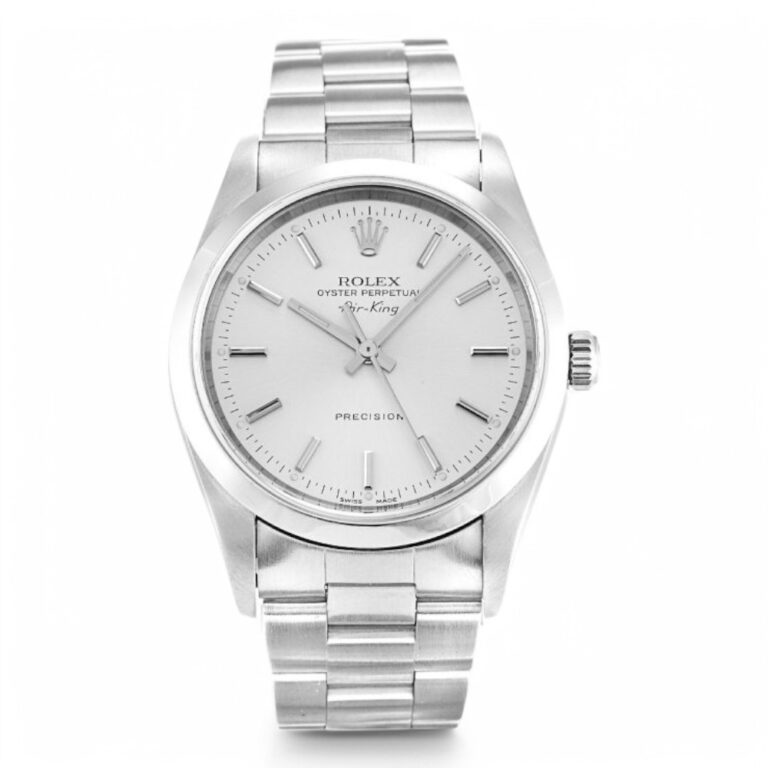 Rolex Air King 14000 Stainless Steel White Dial Replica