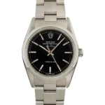Rolex Air King 14000M Black Index Dial Replica
