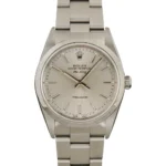 Rolex Air King 14000M Silver Steel Dial Replica