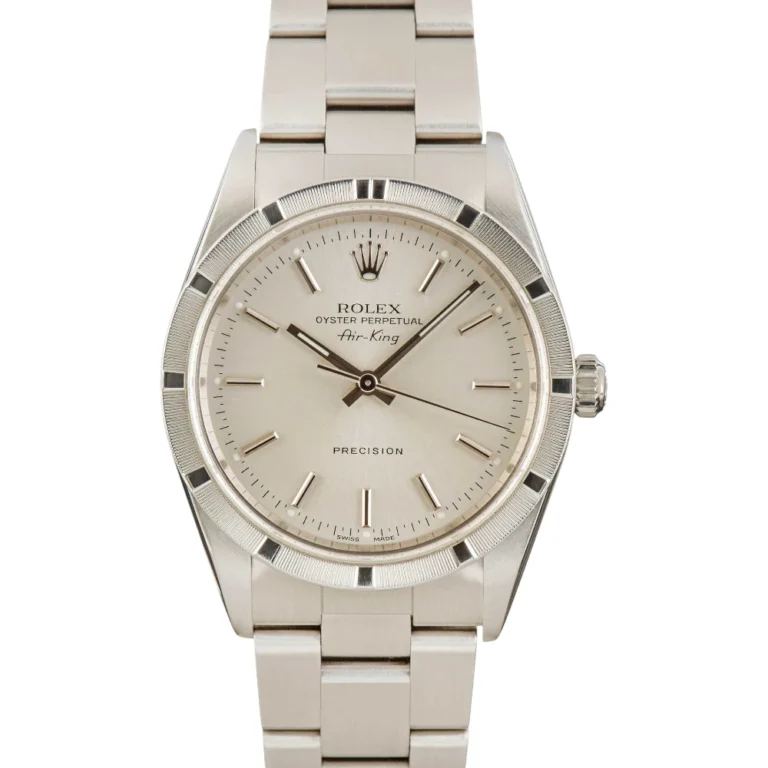 Rolex Air-King 14010 Silver Dial Replica
