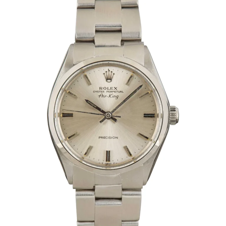 Rolex Air-King 5500 Silver Dial Replica