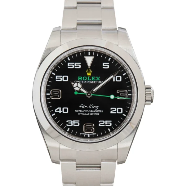 Rolex Air-King Ref 116900 Black Arabic Dial Replica