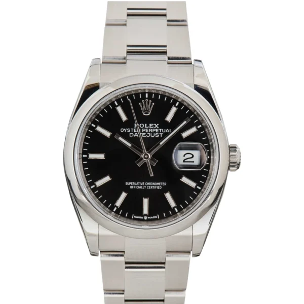 Rolex Datejust 126200 Black Dial Replica