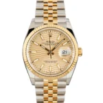 Rolex Datejust 126233 Champagne Fluted Motif Dial Replica
