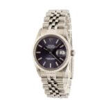 Rolex Datejust 16030 Blue Dial Replica