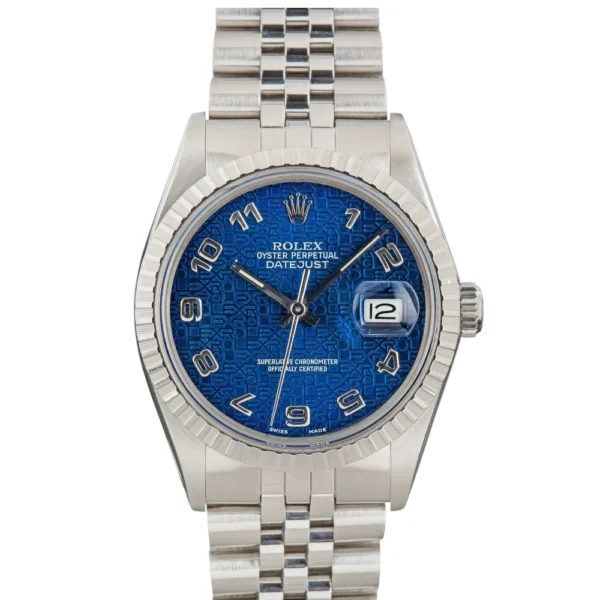 Rolex Datejust 16030 Blue Jubilee Dial Replica