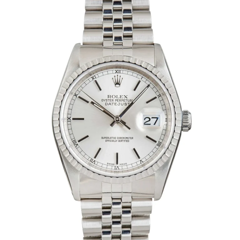 Rolex Datejust 16220 Silver Dial Replica
